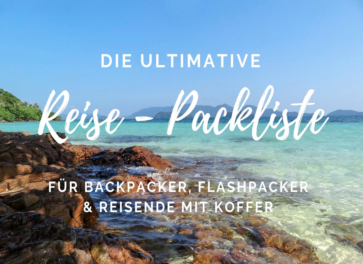 Die ultimative Packliste für den Urlaub: Nie wieder etwas vergessen!